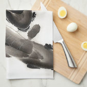 コイ魚水彩 キッチンタオル (四つ折り)