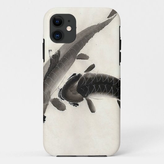 コイ魚水彩 Case-Mate iPhoneケース (裏面)