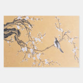 コイ魚竹梅 ラッピングペーパーシート (正面3)