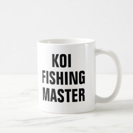 コイ魚釣りマスター コーヒーマグカップ