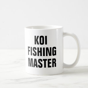 コイ魚釣りマスター コーヒーマグカップ