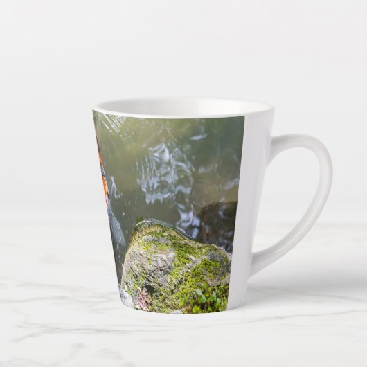 コイ魚 カフェラテマグ (右)