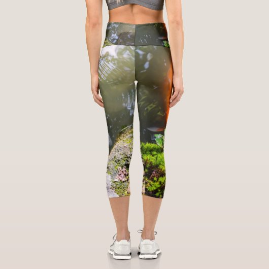 コイ魚 カプリレギンス (裏面)