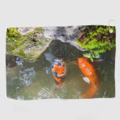 コイ魚 ゴルフタオル (横)