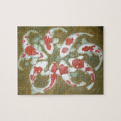 コイ魚 ジグソーパズル (横)