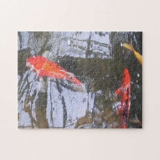 コイ魚 ジグソーパズル (横)