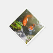 コイ魚 スタンダードカクテルナプキン (角)