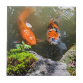 コイ魚 タイル (正面)