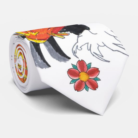 コイ魚 ネクタイ (ロール)