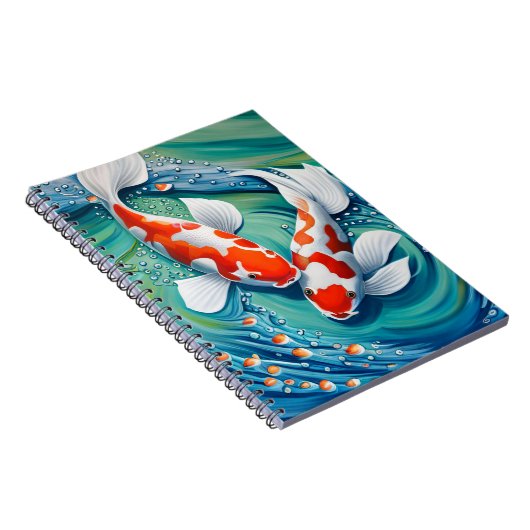 コイ魚 ノートブック (右側)