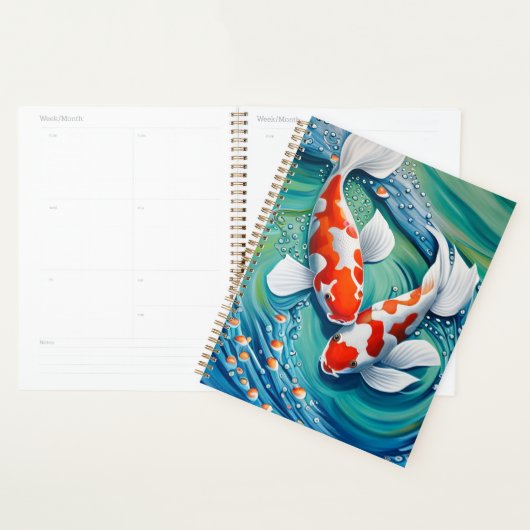 コイ魚 プランナー手帳 (ディスプレー)