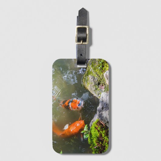 コイ魚 ラゲッジタグ (正面縦)