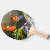 コイ魚 卓球ラケット (横)