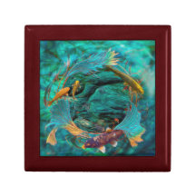 コイ魚「安らかに泳ぐ」