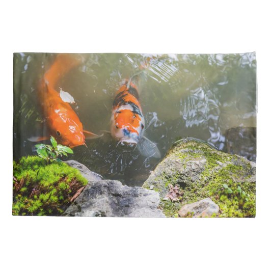 コイ魚 枕カバー (裏面)