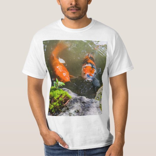 コイ魚 Tシャツ (正面)
