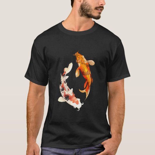 コイ魚 Tシャツ (正面)