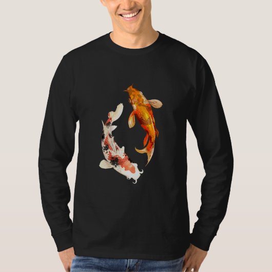 コイ魚 Tシャツ (正面)