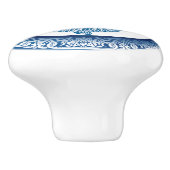 コイ鯉のチャイノアイセリーブルー セラミックノブ (側面)