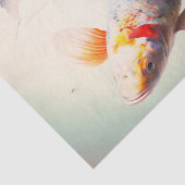 コイ鯉の装飾魚のデコペ紙 薄葉紙 (詳細)