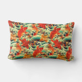 コイ鯉装飾用クッション ランバークッション (裏面)