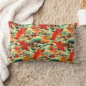 コイ鯉装飾用クッション ランバークッション (ブランケット)