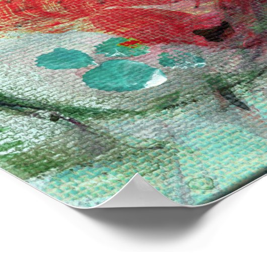 コイ鯉魚絵画ズ ポスター (角)