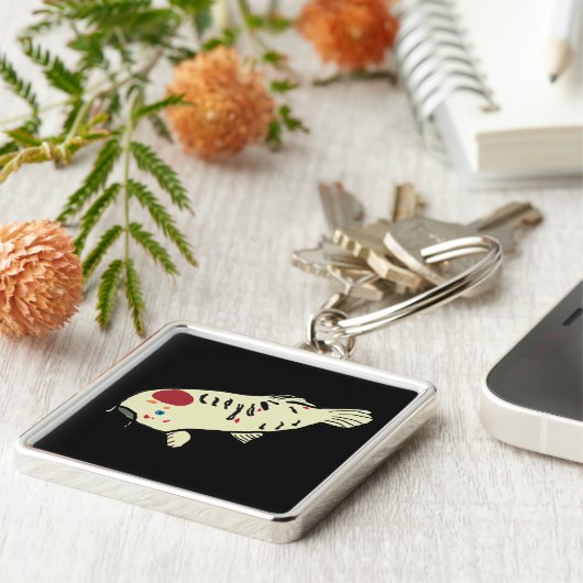 コイ鯉 キーホルダー (側面)