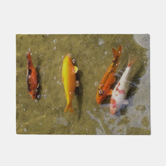 コイ鯉 ドアマット (正面)