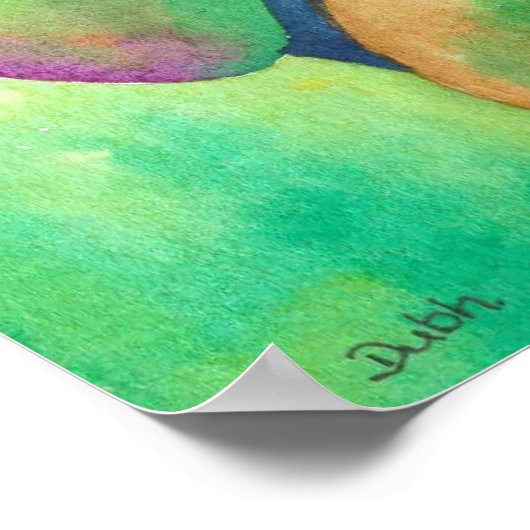 コイ鯉 ポスター (角)