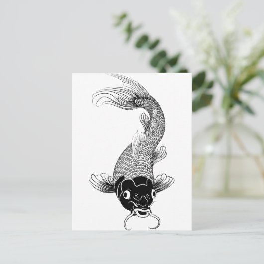 コイ鯉 ポストカード (スタンド正面)