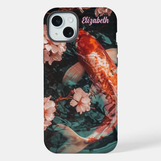 コイ鯉 iPhoneケース (裏面)