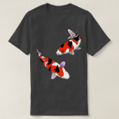 コイ鯉 Tシャツ (デザイン正面)