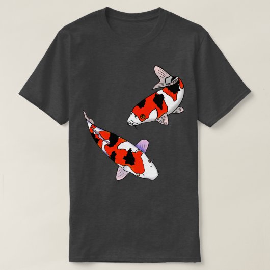 コイ鯉 Tシャツ (デザイン正面)