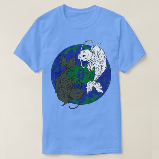 コイ鯉 Tシャツ (デザイン正面)