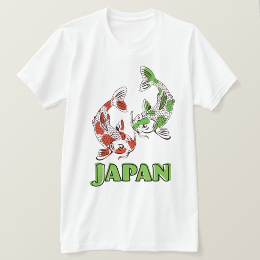 コイ鯉 Tシャツ (デザイン正面)