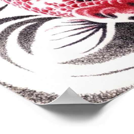 コイ02poster11by16 ポスター (角)