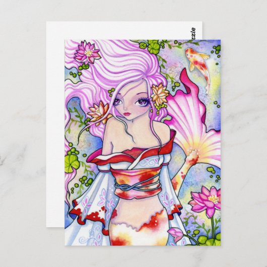 コイ – はがき (正面/裏面)