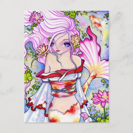 コイ – はがき (正面)