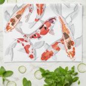 コイ キッチンタオル (折り畳み)