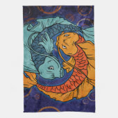 コイ キッチンタオル (縦)