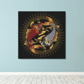 コイ キャンバスプリント (インサイチュ (ウッドフロア))