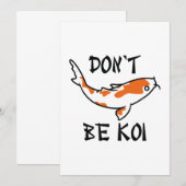 コイ サンキューカード (正面/裏面)