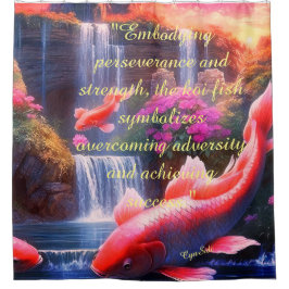 コイ シャワーカーテン