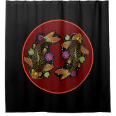 コイ シャワーカーテン (正面)