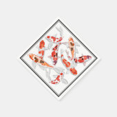 コイ スタンダードカクテルナプキン (角)