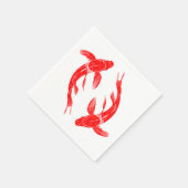 コイ スタンダードカクテルナプキン (角)