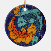 コイ セラミックオーナメント (裏面)