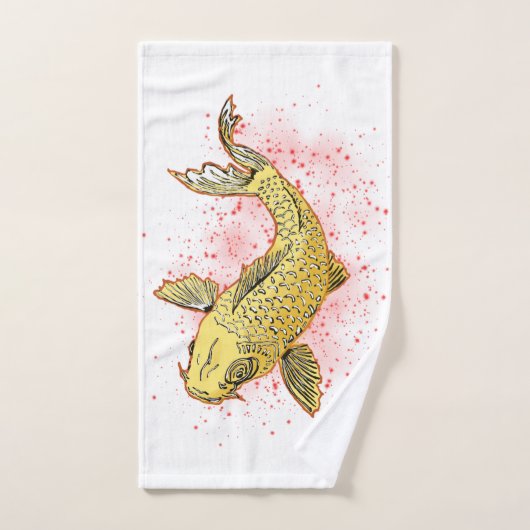 コイ  バスタオルセット (ハンドタオル)