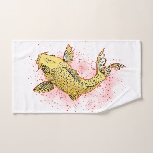 コイ  バスタオルセット (ハンドタオル)